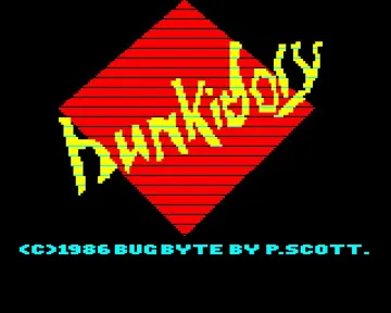 Hunkidory (1986)(Bug Byte)[HUNKY] screen shot title